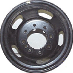 Dodge 3500 wheel STL2191 steel black